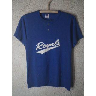 4061　レア　ラッセル　アメリカ製　90ｓ　ビンテージ　ロイヤルズ　tシャツ(Tシャツ/カットソー(半袖/袖なし))