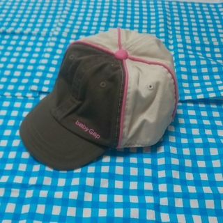 ベビーギャップ(babyGAP)のgap 女児 キャップ 帽子 46～48cm(帽子)