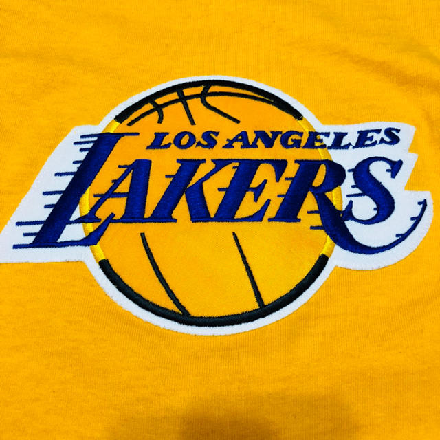 champion lakers USA  オーバーTシャツメンズ