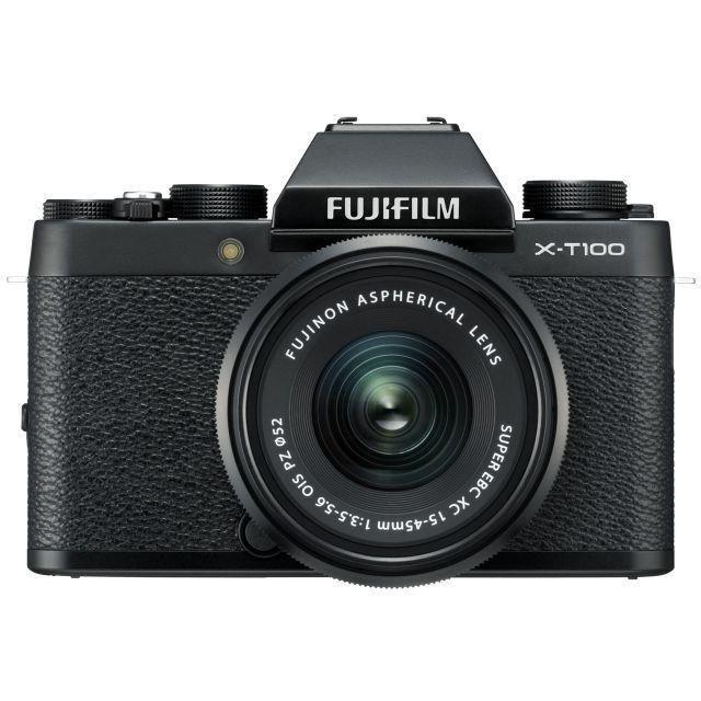 新品 未開封 FUJIFILM X-T100 レンズキット フジフィルム　２台スマホ/家電/カメラ