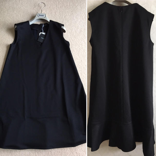 BARNEYS NEW YORK(バーニーズニューヨーク)のYOKO CHANヨーコチャンA-line Dress40 レディースのワンピース(ひざ丈ワンピース)の商品写真