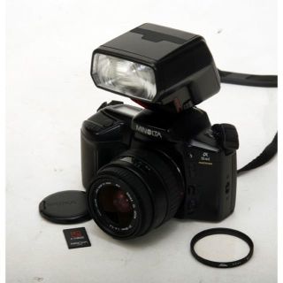 コニカミノルタ(KONICA MINOLTA)の動作確認済 良品 MINOLTA ミノルタ α5xi レンズ・フィルター付き(フィルムカメラ)