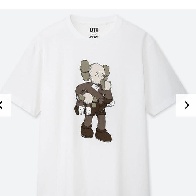 UNIQLO(ユニクロ)のユニクロ kaws コラボTシャツ ホワイト メンズのトップス(Tシャツ/カットソー(半袖/袖なし))の商品写真