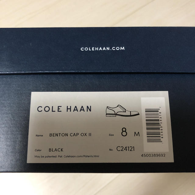 Cole Haan(コールハーン)の【新品】コールハーン COLE HAAN ベントン キャップ オックスフォードⅡ メンズの靴/シューズ(ドレス/ビジネス)の商品写真