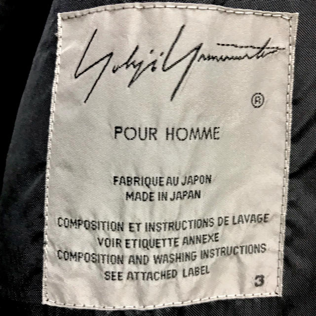 yohji yamamoto pour homme 18ss スタッフシャツ