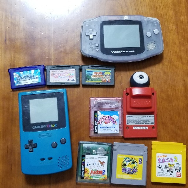 ゲームボーイカラー&ゲームボーイアドバンス本体とカセットセット - ゲームソフト/ゲーム ゲームボーイカラー&ゲームボーイアドバンス本体とカセットセット - ゲームソフト/ゲーム