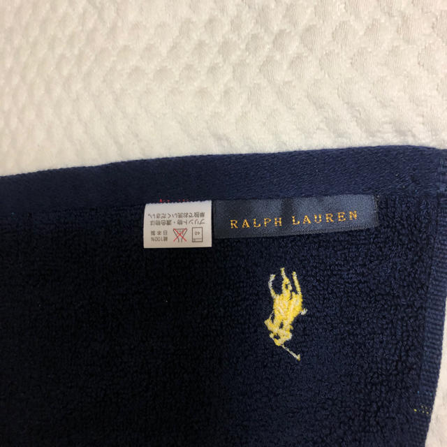 POLO RALPH LAUREN(ポロラルフローレン)の最終お値下げ　ラルフローレン  フェイスタオル2枚セット インテリア/住まい/日用品の日用品/生活雑貨/旅行(タオル/バス用品)の商品写真