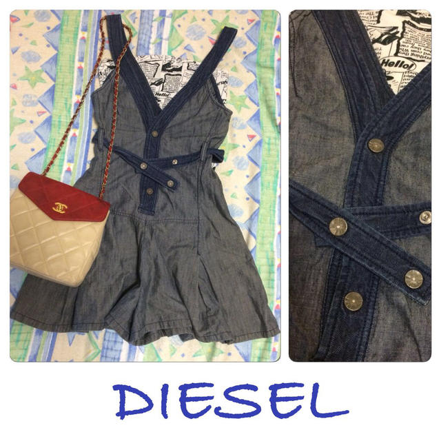 DIESEL(ディーゼル)のディーゼル 未使用デニムオールインワン レディースのパンツ(サロペット/オーバーオール)の商品写真