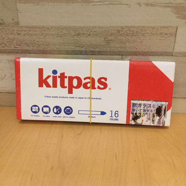 【未使用】kitpas ミディアム 16色 エンタメ/ホビーのアート用品(クレヨン/パステル)の商品写真