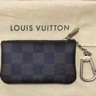 ルイヴィトン(LOUIS VUITTON)のルイ・ヴィトン コインケース キーリングスレあり 破れなし(コインケース)