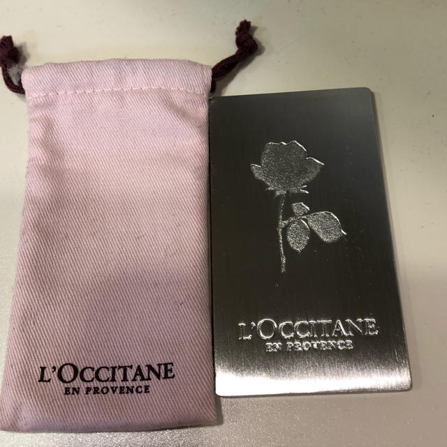 L'OCCITANE(ロクシタン)のロクシタン ノベルティ 手鏡 レディースのファッション小物(ミラー)の商品写真