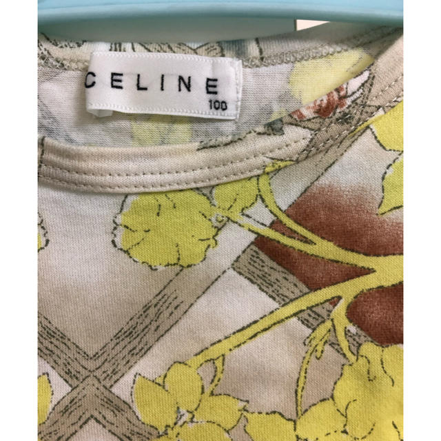 celine(セリーヌ)のセリーヌTシャツ100cm男女兼用 キッズ/ベビー/マタニティのキッズ服男の子用(90cm~)(Tシャツ/カットソー)の商品写真