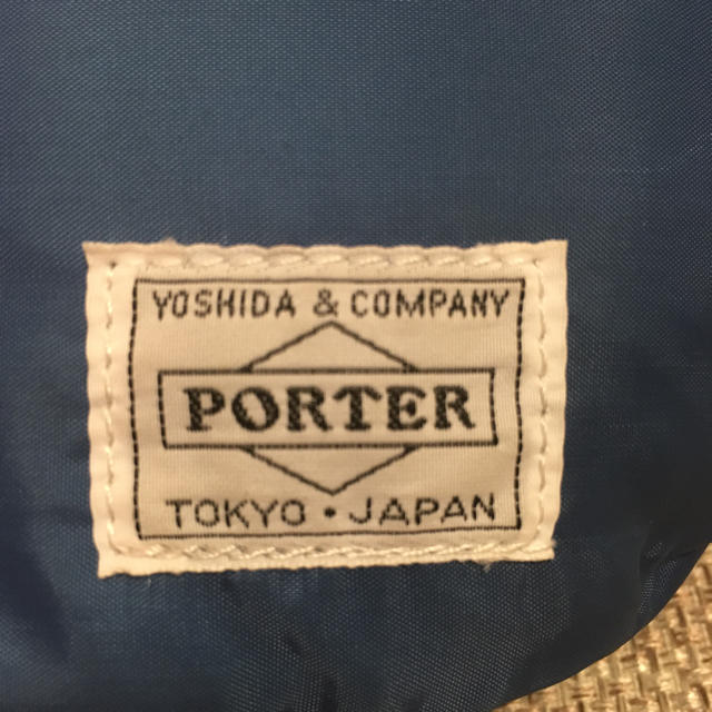 PORTERウエストバッグ（青）