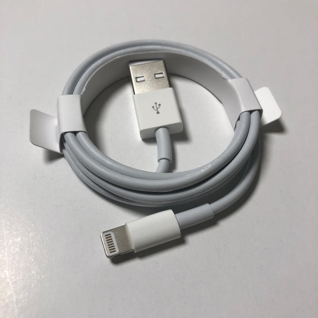 新品未使用品 iPhone 純正イヤホン Lightning端子 - スマホアクセサリー