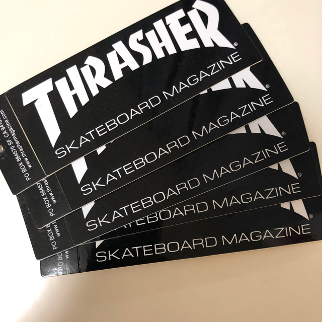 THRASHER(スラッシャー)のTHRASHER スラッシャー 財布 折りたたみ財布 ブラック 黒  メンズのファッション小物(折り財布)の商品写真