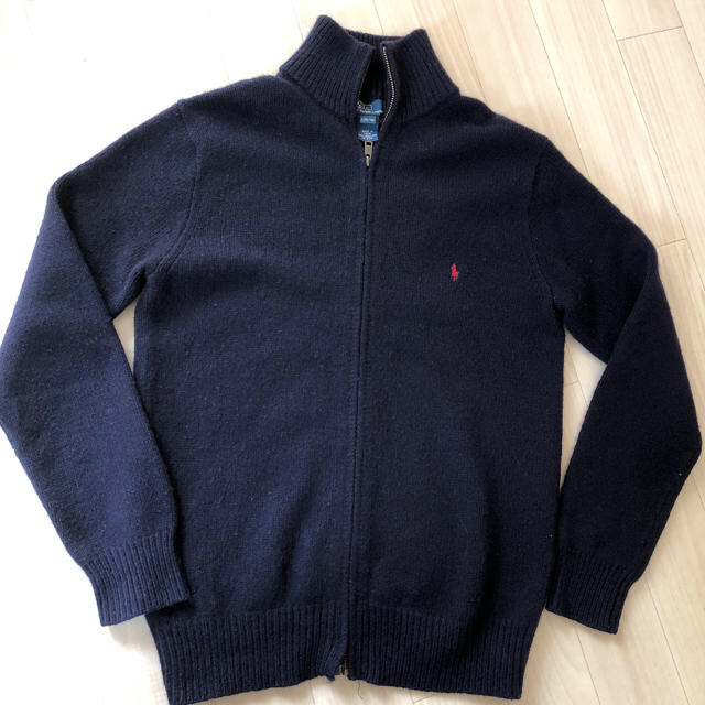 POLO RALPH LAUREN(ポロラルフローレン)のmiyukin様　ラルフローレン ニット カーディガン　紺色 レディースのトップス(カーディガン)の商品写真