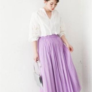 アーバンリサーチロッソ ラベンダー ロングスカート/マキシスカートの アーバンリサーチロッソ ラベンダー ロングスカート/マキシスカートの