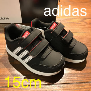 アディダス(adidas)のアディダス adidas キッズ 黒 15cm(スニーカー)