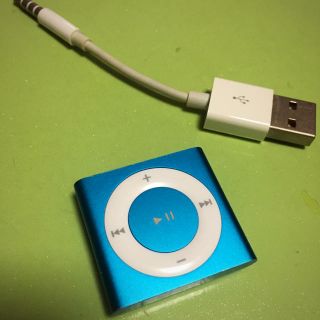 アップル(Apple)のiPod shuffle 2GB ブルー(ポータブルプレーヤー)