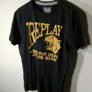 リプレイ(Replay)のリプレイのハーフスリーブ、クルーネックTシャツ(Tシャツ/カットソー(半袖/袖なし))