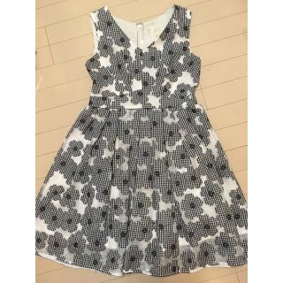 チェスティ(Chesty)のchestyギンガムチェックメッシュワンピース1(ひざ丈ワンピース)