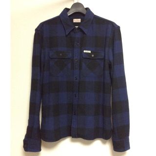 フラットヘッド(THE FLAT HEAD)のフラットヘッド ブロックチェックヘビーネルシャツ(シャツ)