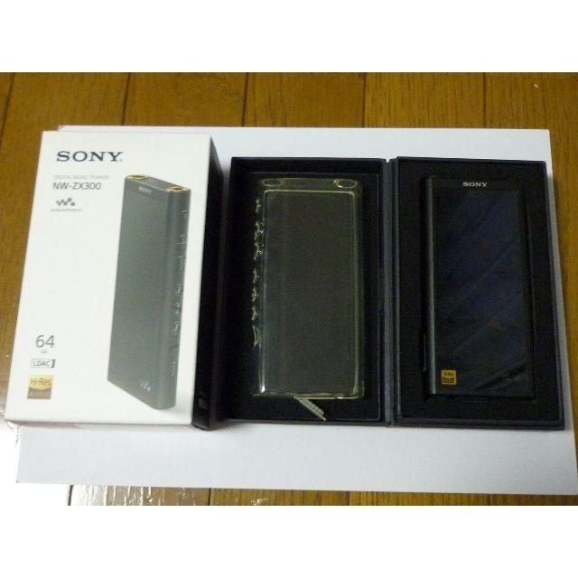 超美品 ＳＯＮＹ ウォークマン NW-ZX300 64GB ブラック ＋ ケース