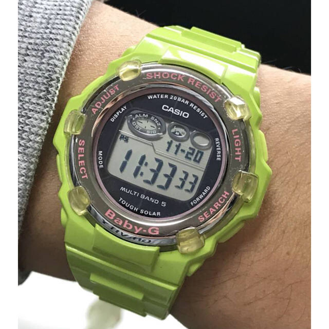 baby-G/G-SHOCK/イルクジ/BGR-3002K/電波ソーラー/美品