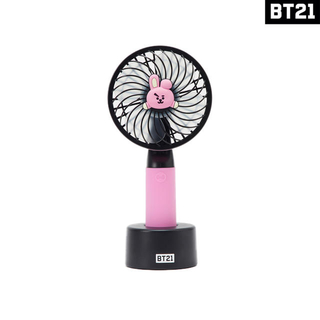 ボウダンショウネンダン(防弾少年団(BTS))の新品 公式 BT21 LINE FRIENDS ハンディミニ扇風機 COOKY (扇風機)