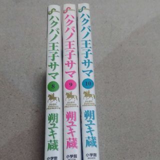 シュウエイシャ(集英社)のハクバノ王子サマ　8、9、10(青年漫画)