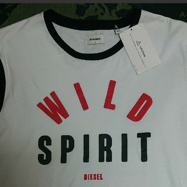 DIESEL(ディーゼル)の特価値下げ即決をディーゼル(プリントカットソー) メンズのトップス(Tシャツ/カットソー(半袖/袖なし))の商品写真