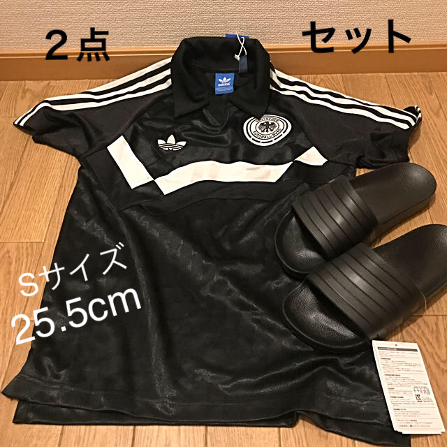 adidas(アディダス)のadidas アディダス オリジナルス ドイツ サッカー スポーツ サンダル メンズのトップス(シャツ)の商品写真