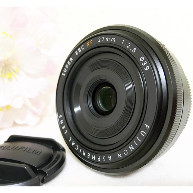 新品❤️FUJIFILM XF FUJINON XF27mm F2.8 ブラック 2