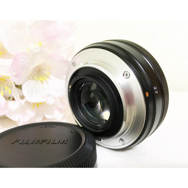 新品❤️FUJIFILM XF FUJINON XF27mm F2.8 ブラック 3