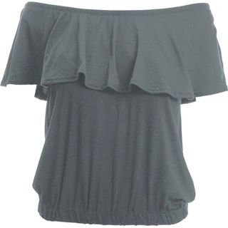 リュリュ(RyuRyu)の新品 カップ付オフショルダーＴシャツ ジーラ バイ リュリュRyuRyu (カットソー(半袖/袖なし))