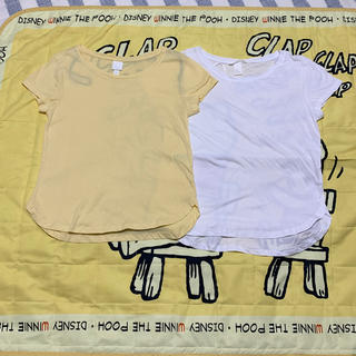 エイチアンドエム(H&M)のTシャツ  XS  2枚(Tシャツ(半袖/袖なし))