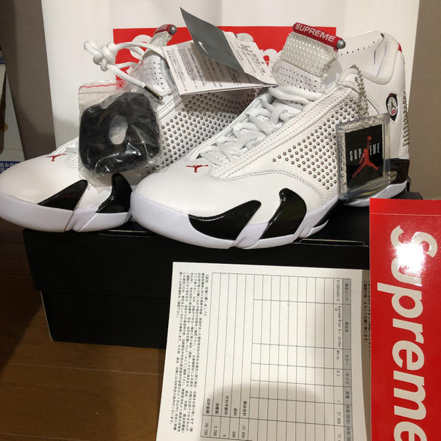 supreme  NIKE air Jordan14 9.5 27.5cmシュプリーム