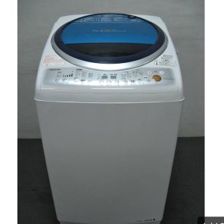 トウシバ(東芝)の美品 TOSHIBA 洗濯乾燥機 AW-GH80VL (洗濯機)