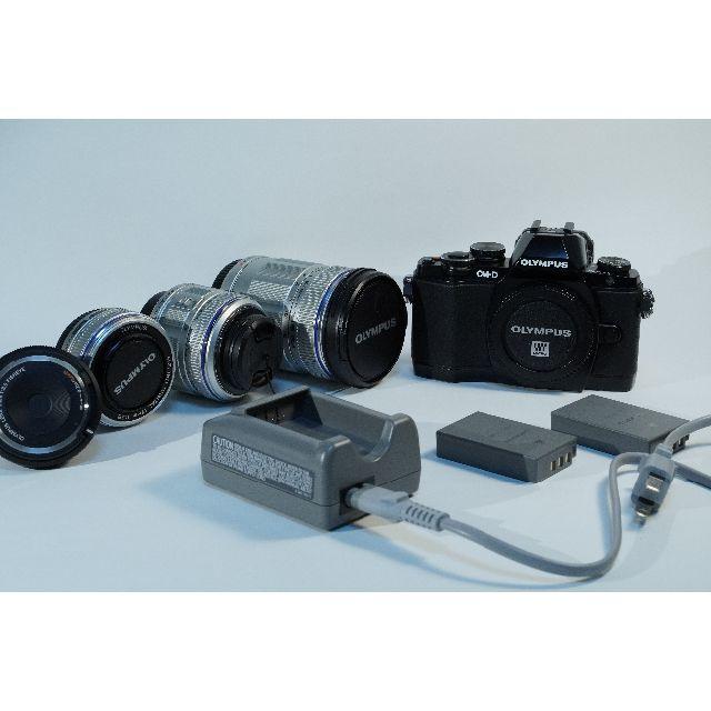 OLYMPUS - 【レンズ４本付き】OLYMPUS OM-D E-M10