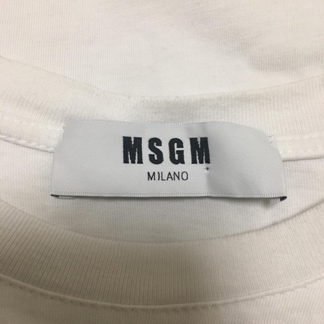 MSGM(エムエスジイエム)のMSGM Tシャツ ロゴ レディースのトップス(Tシャツ(半袖/袖なし))の商品写真