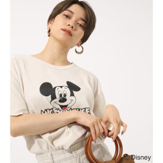 アズールバイマウジー(AZUL by moussy)のAZUL MICKEYMOUSE  Tシャツ(Tシャツ(半袖/袖なし))