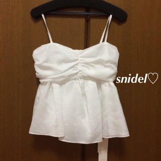 スナイデル(SNIDEL)の今季ガーゼベアブラウス♡(シャツ/ブラウス(半袖/袖なし))