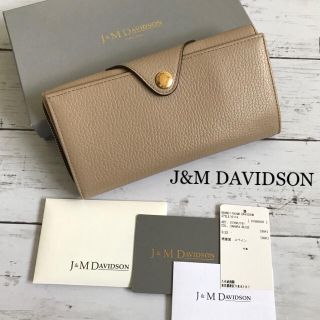 ジェイアンドエムデヴィッドソン(J&M DAVIDSON)の新品同様⭐️ 定価 78,840円／J&M DAVIDSON／レザーウォレット (財布)