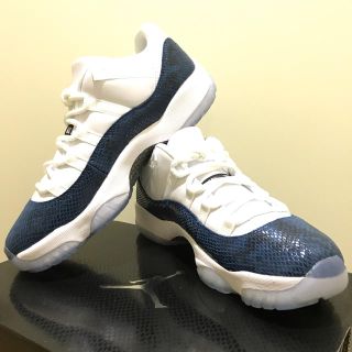 ナイキ(NIKE)のエアジョーダン 11 レトロ LOW スネークスキン AJ11 aj(スニーカー)