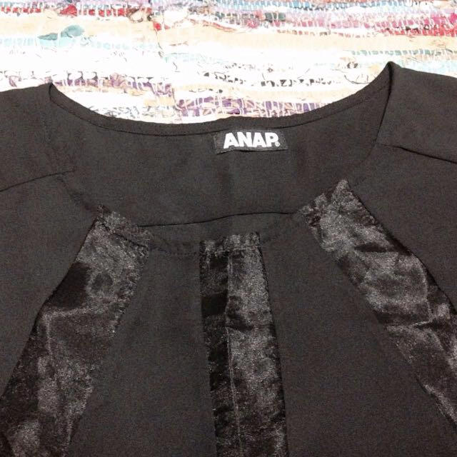 ANAP(アナップ)のメッシュ#ライン#BK#T/T レディースのトップス(タンクトップ)の商品写真