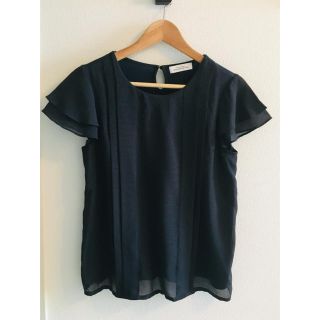 ユナイテッドアローズグリーンレーベルリラクシング(UNITED ARROWS green label relaxing)のネイビー ブラウス(シャツ/ブラウス(半袖/袖なし))