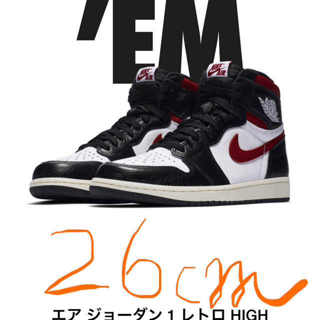 靴/シューズNike Air Jordan 1 Retro High OG Gym Red
