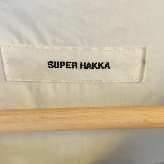 SUPER HAKKA(スーパーハッカ)のスーパーハッカ シャツワンピース レディースのワンピース(ロングワンピース/マキシワンピース)の商品写真