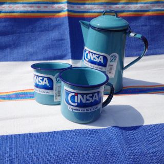 CINSA ホーローマグカップ 2点セット(食器)