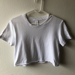 アメリカンアパレル(American Apparel)のAmerican Apparel アメリカンアパレル クロップ Tシャツ(Tシャツ(半袖/袖なし))